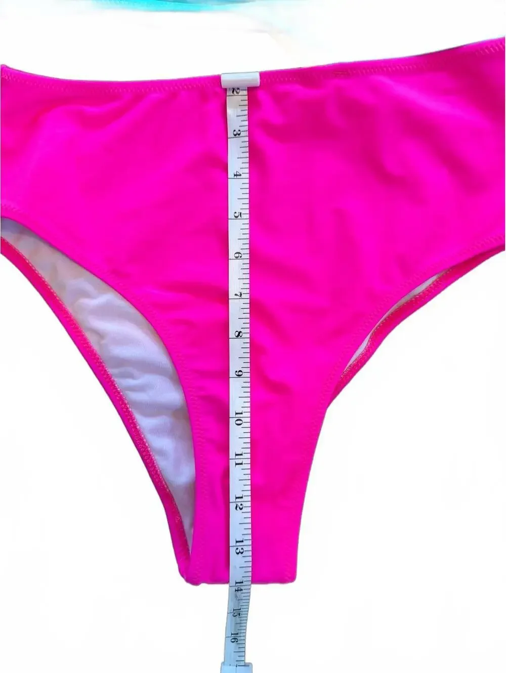 Trendy Colorblock One-Shoulder Cutout Swimsuit High Waist Cheeky Small NWT